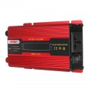 350W/650W/850W Red Solar Power Inverter DC12V To AC220V Modified Sine Wave Converter with LCD Screen for Car Home