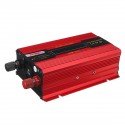 350W/650W/850W Red Solar Power Inverter DC12V To AC220V Modified Sine Wave Converter with LCD Screen for Car Home