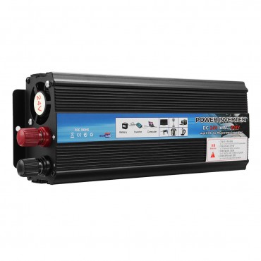 5000W Car Solar Power Converter 12V/24V DC to 110V/220V AC Modified Sine Wave