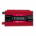 750W Peak Car Power Inverter DC 12V To 220V 110V AC 4.2A Dual USB Modified Sine Wave Converter With Colorful LCD Screen