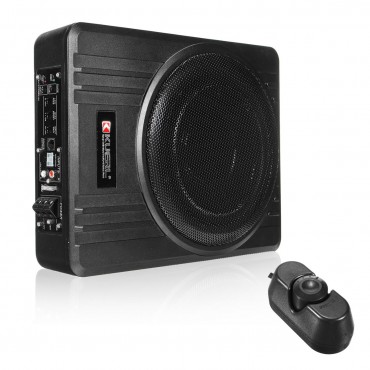 10 Inch 600W Power Under Seat Enclosed Car Subwoofer Amplifier Bass Speaker