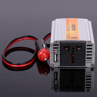 SGR-NX1512 150W Car Power Inverter Power Supply Adapater DC 12V to AC 220V for iPhone Labtop