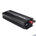 2000W Peak Car Power Inverter DC 12/24V to AC 110/220V Modified Sine Wave Converter with USB Charging Port