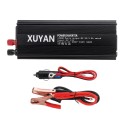 2000W Peak Car Power Inverter DC 12/24V to AC 110/220V Modified Sine Wave Converter with USB Charging Port