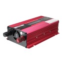 660W Solar Power Inverter DC 12/24V to AC 110/220V Modified Sine Wave Converter with LCD Screen for Car Home