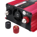 660W Solar Power Inverter DC 12/24V to AC 110/220V Modified Sine Wave Converter with LCD Screen for Car Home