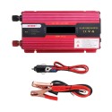 660W Solar Power Inverter DC 12/24V to AC 110/220V Modified Sine Wave Converter with LCD Screen for Car Home