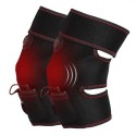 45°-65° Electric Heated Knee Pads Men Women Vibration Massage Far Infrared Middle-Aged Elderly Warm Wrap Pain Relief Heating Massage Knee Pads Adjustable Temperature