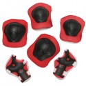 6Pcs Children Kids Elbow Knee Pad Wrist Guard Protector For Skateboard Skating Skiing