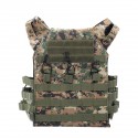 Lightweight Plate Carrier Tactical Vest Military Hunting Airsoft Combat Portable