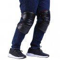 Motorcycle Winter Warm Kneepads Windproof Safety Protective Gear Pu Leather Outdoor Cycling Knee Pad
