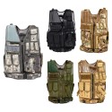 Multifunctional Outdoor Hunting Tactical Vest CS Military Protective Armor With Holster