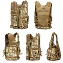 Multifunctional Outdoor Hunting Tactical Vest CS Military Protective Armor With Holster