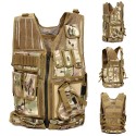 Multifunctional Outdoor Hunting Tactical Vest CS Military Protective Armor With Holster