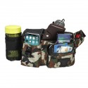 1680D Waterproof Men Women Outdoor Waist Shoulder Bag Travel Pack Sport Style