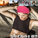 Elastic Yoga Headband Fitness Bandage Running Sport Sweatband Breathable 6 Color