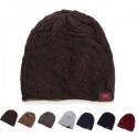 Unisex Winter Warm Knit Beanie Cap Dual Wearable Men Women Riding Skiing Hat