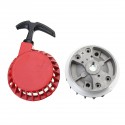 2Pcs Metal 49cc Universal Pull Starter And Flywheel For Dirt Bike Mini Moto Quad 49cc