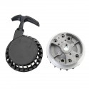 2Pcs Metal 49cc Universal Pull Starter And Flywheel For Dirt Bike Mini Moto Quad 49cc