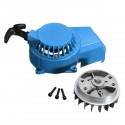 Pull Start Pull Starter Flywheel Alloy For 47cc 49cc Mini Scooter Dirt ATV Quad