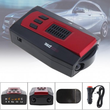 M7 speed Car 360 Degree 16 Band Russia/English Version LED Display Anti XK NK Ku Ka Laser