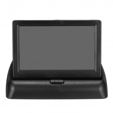 4.3 Inch Car Folding Digital Display 170° Car 4LED Car Rear View Camera