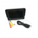 4.3 Inch TFT LCD Car Rear View Monitor Color Screen For CCTV Camera