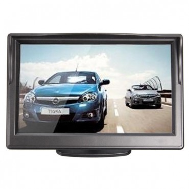 5Inch TFT LCD Car Monitor+CMOS Waterproof Night Vision Reverse Camera