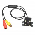 5inch TFT LCD Car Rear View Backup Monitor +Parking Reverse Night Vision Camera