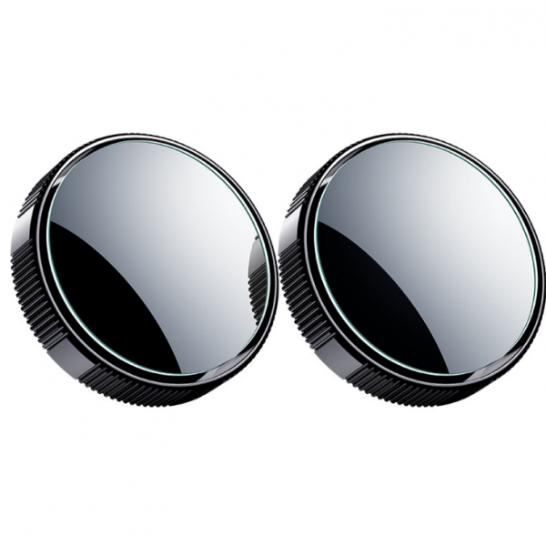 Car Reversing 360° Rotation Adjustment Blind Spot Convex Rear View Mirror Glass