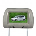 Car 7 inch TFT LCD Head Rest Monitor Hd Digital Video Screen Lcd Display with Pillow Universal