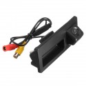 Car Trunk Handle CCD Rear View Backup Parking Camera For Audi