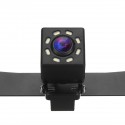 DC12V 8 LEDs Night Vision Car Rear View Camera License Plate Backup Reverse Camera CMOS