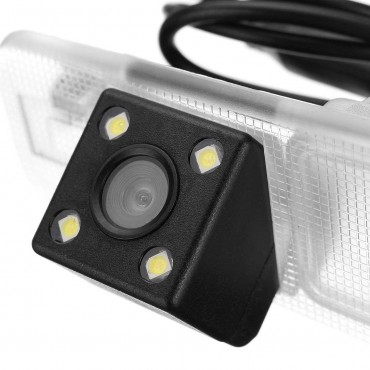 Super Night Vision 4 LED Color CCD Car Rear View Backup Camera Reversing Parking Rearview For KIA Rio