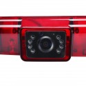 Universal Reversing Backup Car Rear View Brake Light Camera Night Vision Waterproof