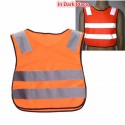 Child Safety Yellow Vest Reflective Reflector Clothing High Visibility