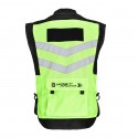 Motorcycle Reflective Vest Jacket Chaqueta Ropa Moto Safety Protective Gear High Visibility Signal Cycling Clothing