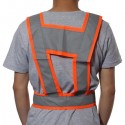 Visibility Traffic Waistcoats Vest Security Reflective Stripes Safety Jacket