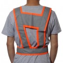 Visibility Traffic Waistcoats Vest Security Reflective Stripes Safety Jacket