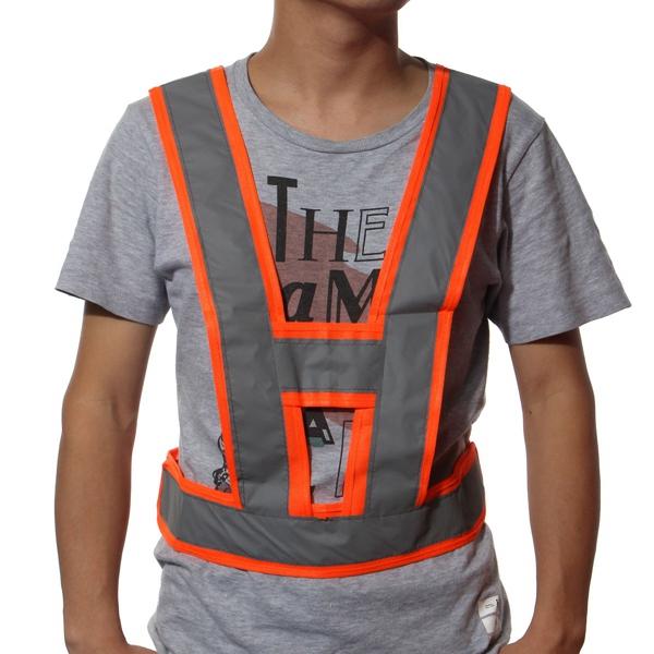 Visibility Traffic Waistcoats Vest Security Reflective Stripes Safety Jacket