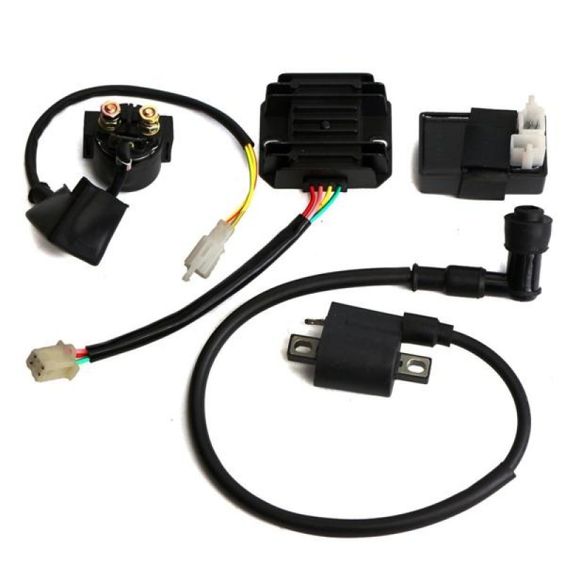 Ignition Coil CDI Regulator Rectifier Relay Kit for 150cc 200cc 250 Chinese ATV
