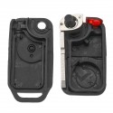 1 Button Flip Remote Key Fob Case Shell Uncut Blade For Mercedes-Benz 1992-2003