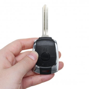 2 Button Fob Remote Key Case Shell Cover for SSANGYONG Actyon Kyron Rexton