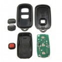 2 Button Keyless Entry Remote Key Fob Transmitter For Toyota