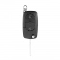 2 Button Remote Key Fob Case Shell + Battery For Audi S1 A3 S3 A6 A8 TT Q3 Q7 RS6
