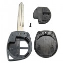 2 Button Remote Key Fob Case Shell + Rubber Pad for Suzuki Swift Ignis Alto SX4