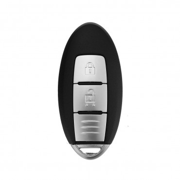 2 Button Remote Smart Key Fob Case For NISSAN Qashqai X-Trail 433MHZ 46-Chip