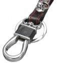 2 Button Remote Smart Key Leather Case Cover Holder For Mercedes C S CLK SLK