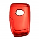2-IN-1 TPU Car Remote Key Cover Fob with Protective Film For Lexus IS250 IS300 IS350