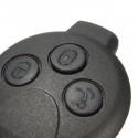 3 Button Car Remote Control Key FOB Shell Case For 451 Fortwo Cabrio Roadstar Coupe